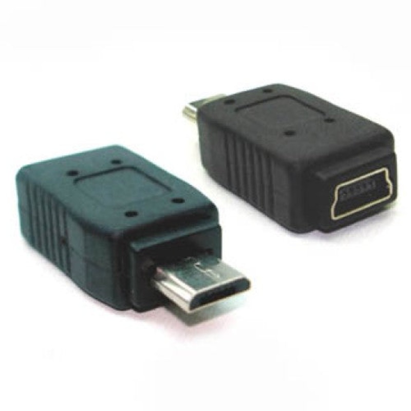 UUSBMUSBMF – USB ADAPTER MICRO MALE TO MINI USB B FEMALE