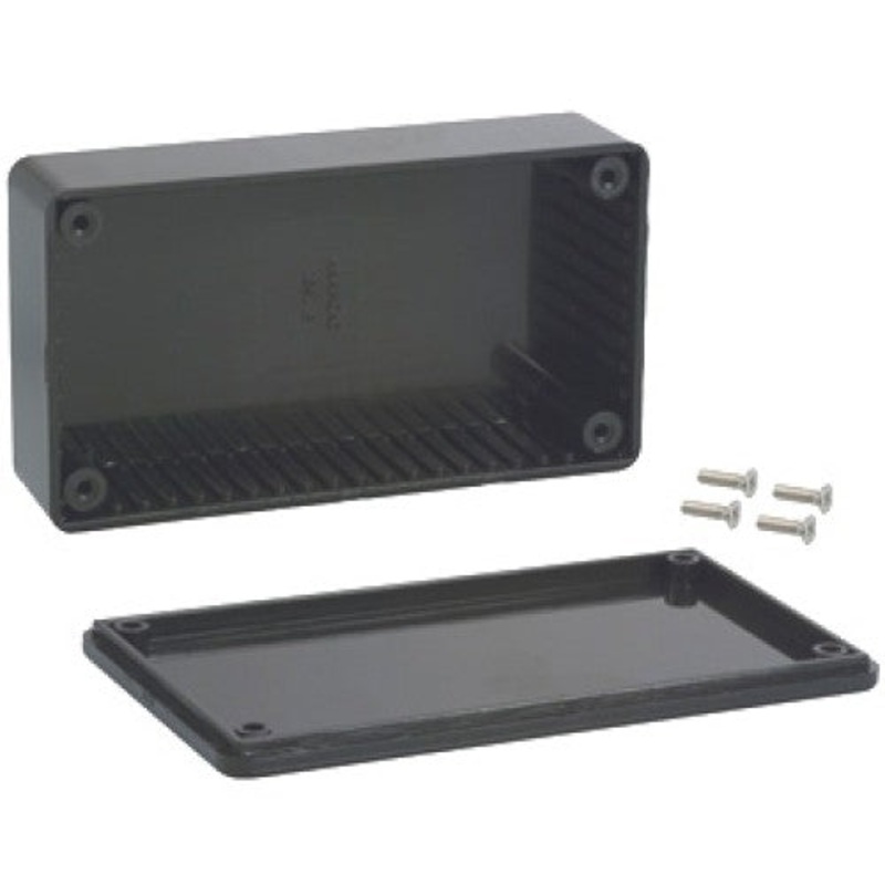 1591BBK – PROJECT BOX 4.4X2.4X1.2IN PLAS BLACK