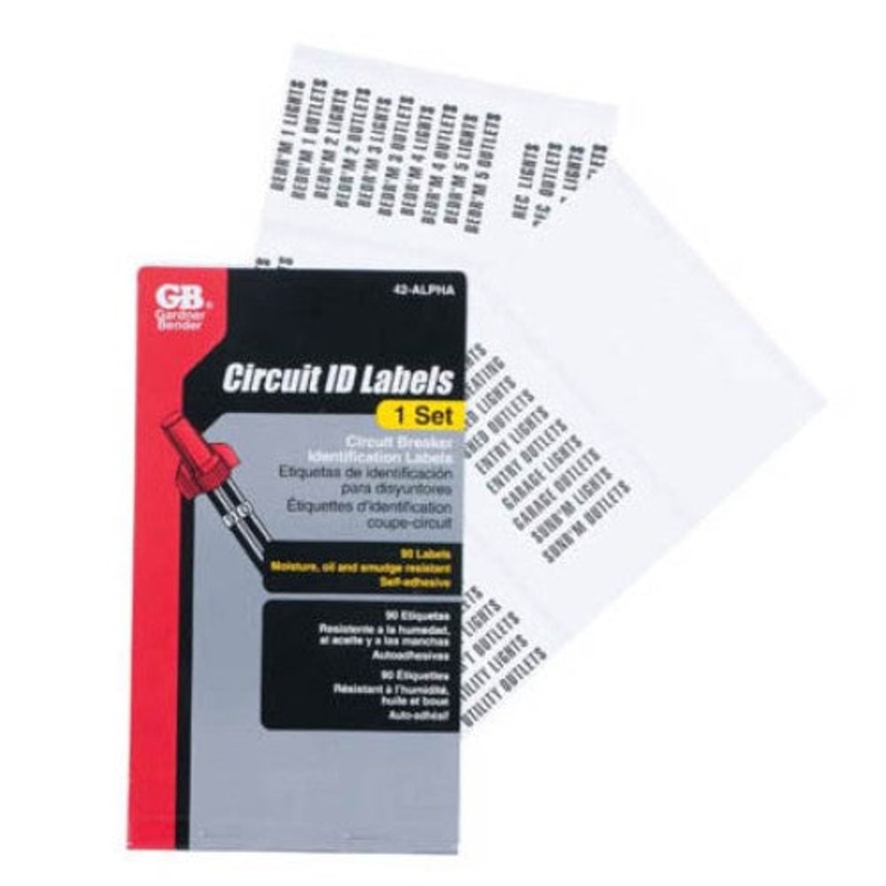 42-ALPHA – CIRCUIT BREAKER MARKER