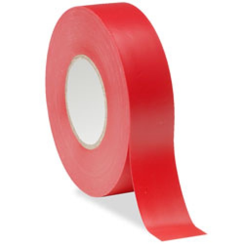 554-550B – TAPE INSULATING PVC RED 3/4INX 66FT