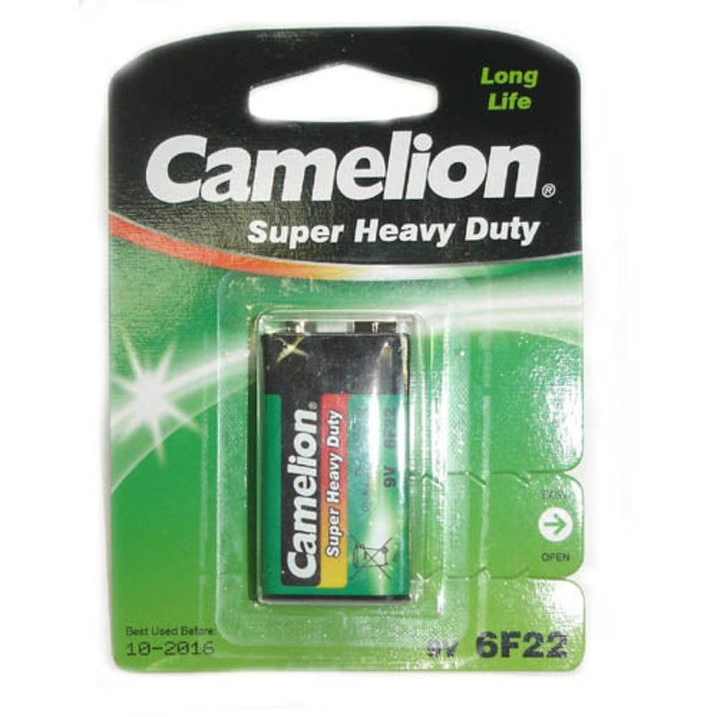 6F22-BP1K – BATTERY HEAVY DUTY 9V