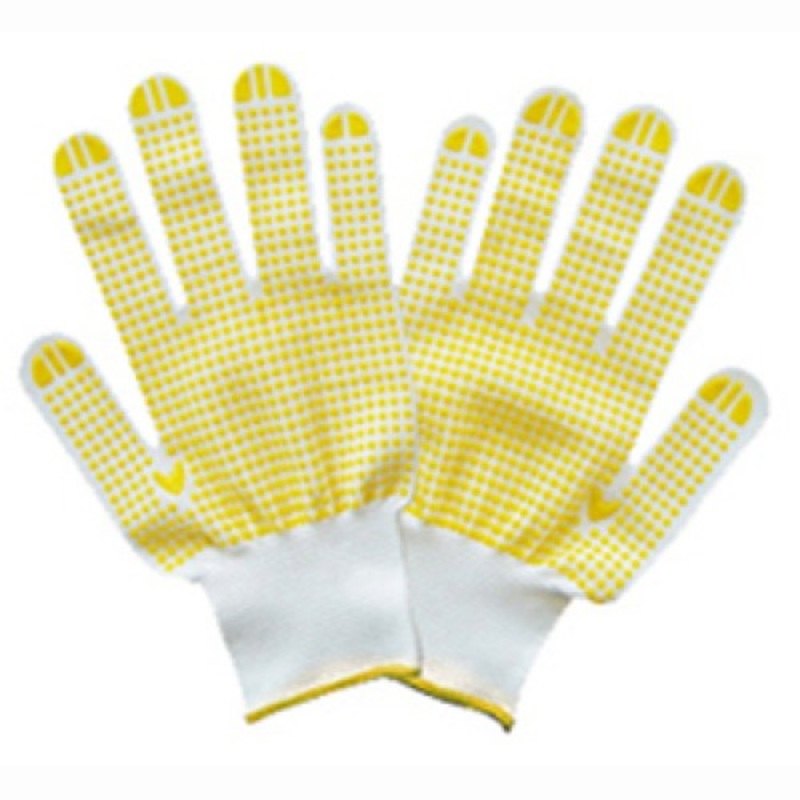 PG5500 – GLOVES ANTI-SLIP KNITTED LARGE POLYESTER/COTTEN 2PCS (2 pcs/pkg)