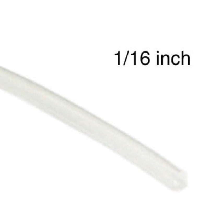 PLF100-1/16-TRSP-4 – TUBING HST 1/16INX4FT SW CLR 2:1 600V 125C