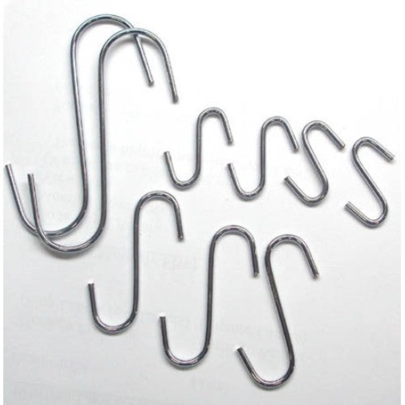WHH-3382 – S HOOK ASSORTED 3 SIZES 3/6/10CM