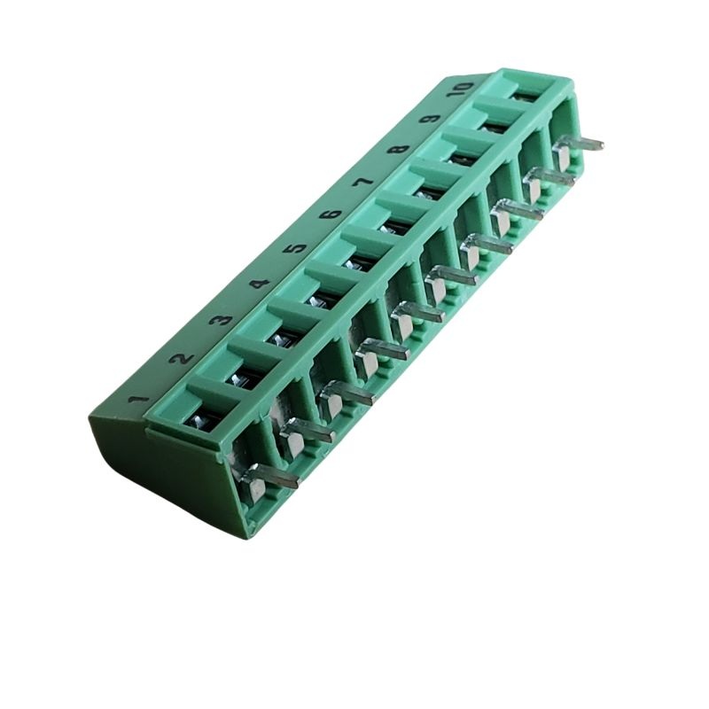 1715899 – TERM BLOCK 10P PCST 5MM SCREW GRN
