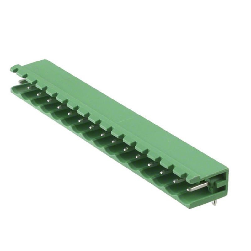 1759156 – TERM BLOCK 16P SHRD PCRA 5MM FEM W/O SIDE PANELS GRN
