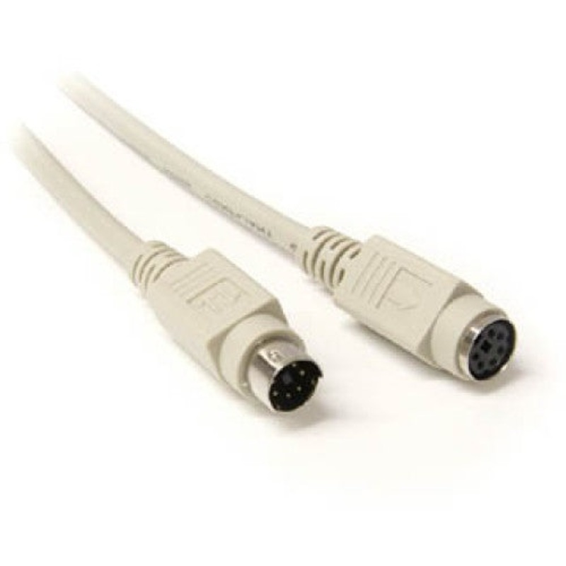 5062 – KEYBOARD CABLE PS2 MINIDIN 6M/F 6FT