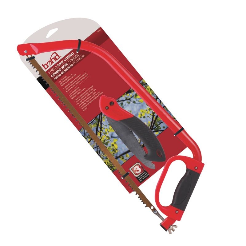6586 – SAW 2PC/SET 24IN BOW SAW AND 7.5IN FOLDING SAW