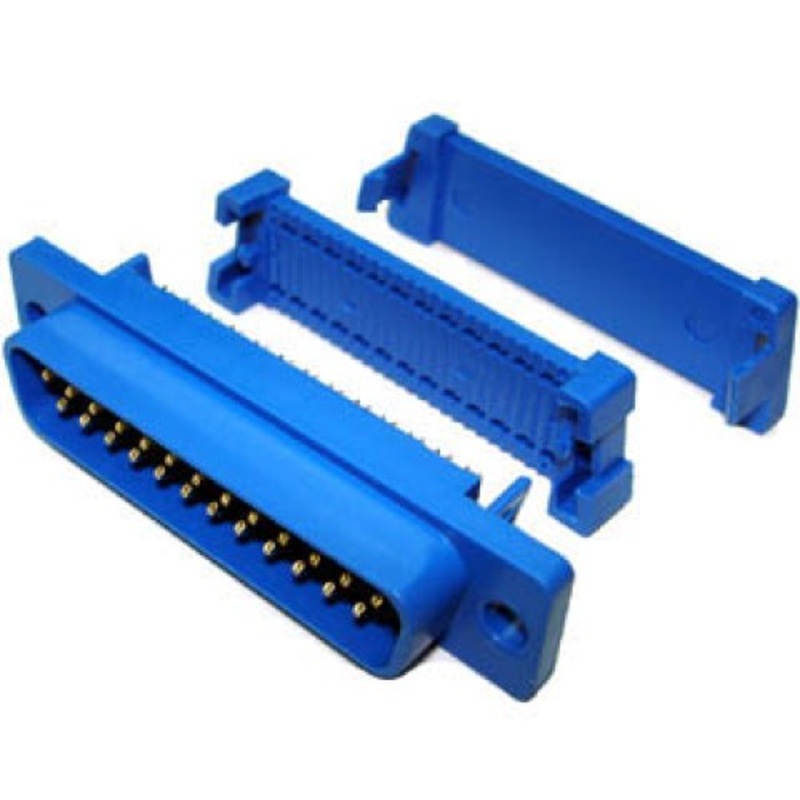 70-4425 – DB25M IDC PLASTIC W/LIP BLUE