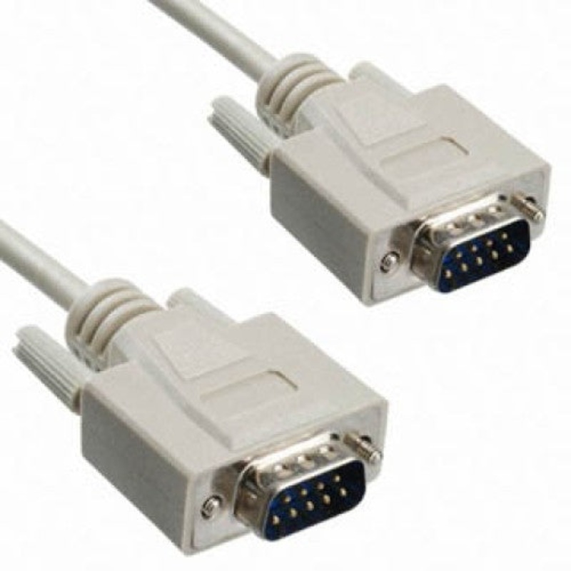 7277A – SERIAL CABLE DB9M/M 6FT STRAIGHT