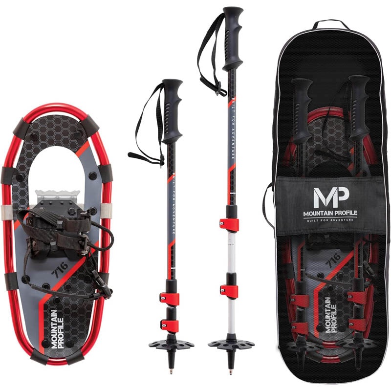 81-9046K – SNOWSHOES KIT YOUTH 7X16IN WEIGHT CAPACITY 25-100LBS
