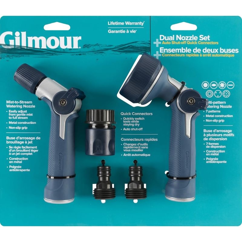 834975-1002 – DUAL NOZZLE SET WITH AUTO SHUT OFF QUICK CONNECTORS