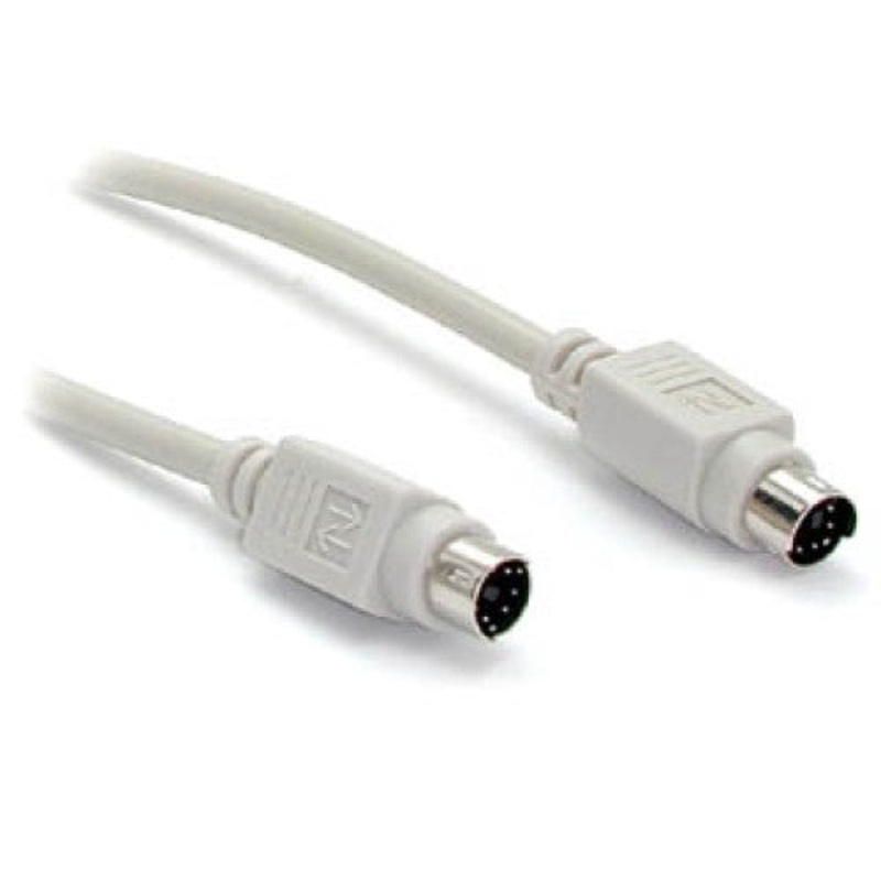 KXT102MM-6 – PS2 KEYBOARD CABLE MINI DIN M/M6 6FT