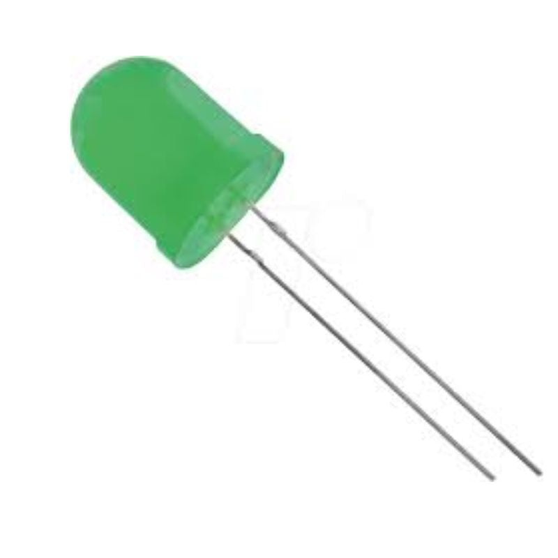 LEDGR-105050 – LED10 DIFF GRN 1.9V 10MA  (5 pcs/pkg)