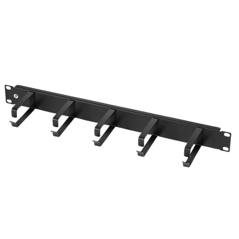 NP-PW01 – CABLE ORGANIZER 1U HORIZONTAL WITH 3IN DEEP 5 RINGS