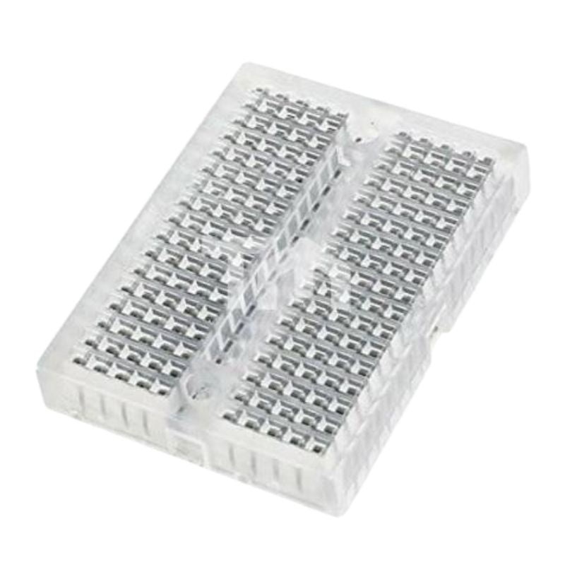 PCBBA-120480 – BREADBOARD 2 STRIP 1.8X1.4IN 170 TIE POINTS CLEAR