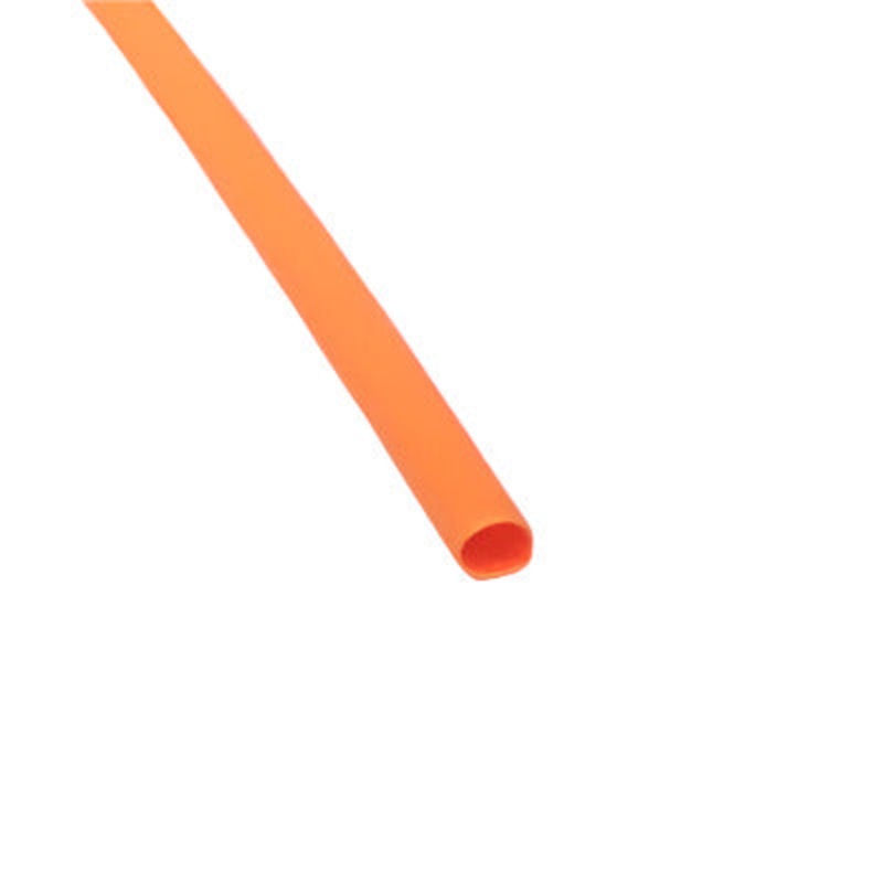 3M FP301 Polyolefin 3/32″ Orange Heat Shrink 4 Foot Length 2:1 Shrink Ratio