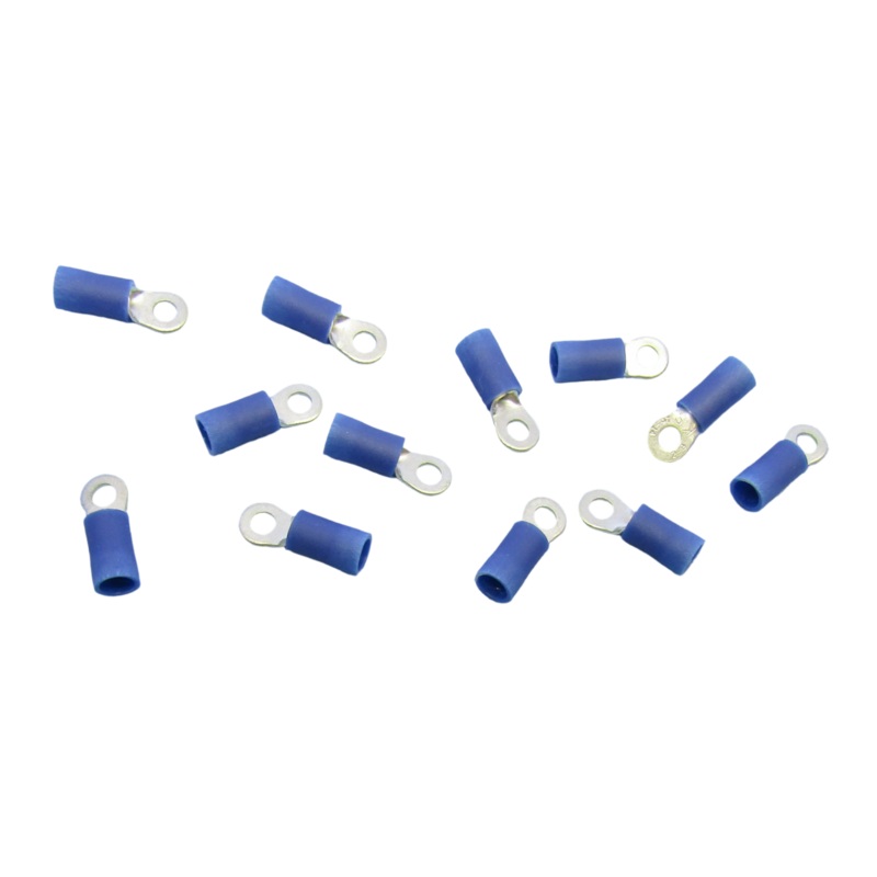 65-1543C, Philmore #4 RING TERM 16-14 AWG Blue 100pk