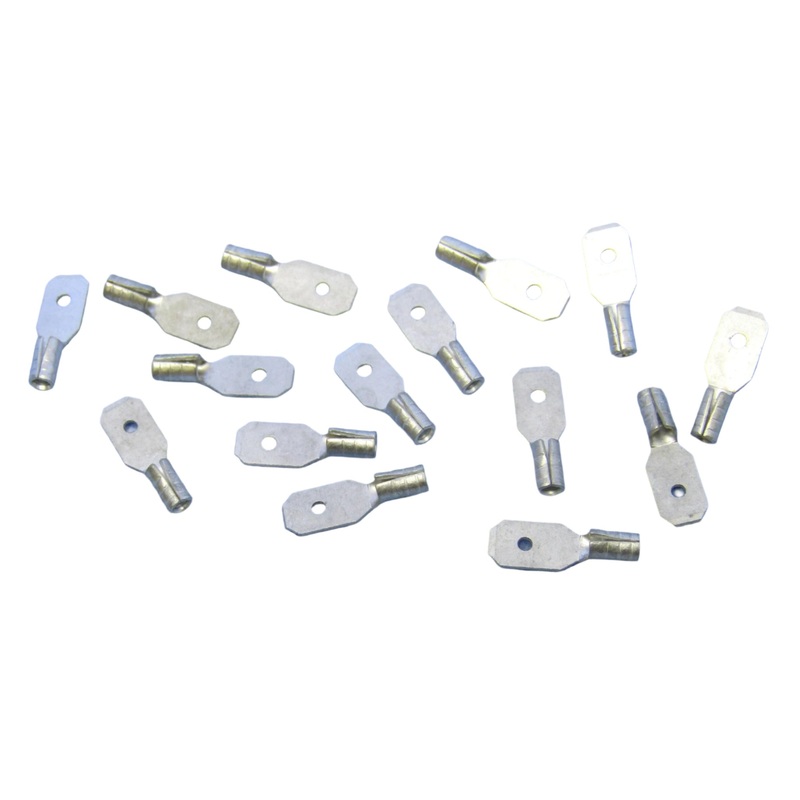 65-5022C, 100pc 0.187″ Male Quick Slide Crimp Terminals for 22-18 AWG