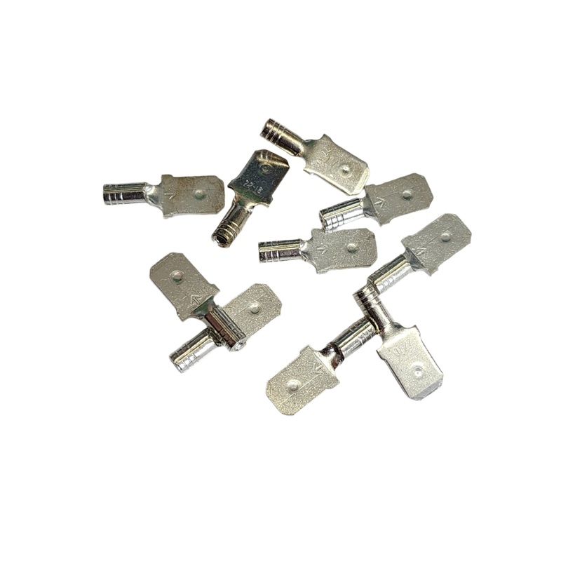 65-5025C .250 Male QCK-slide Spade Un-insulated Tab 22-18 AWG 100PK