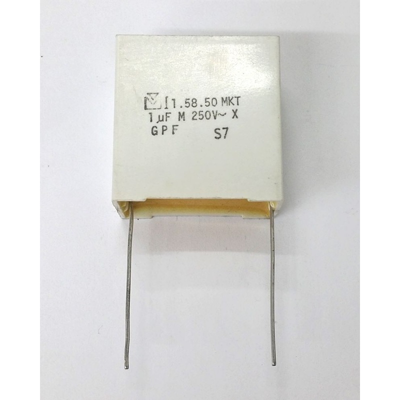 Mallory 1uF 250V DC Polyester Film Capacitors ~ MKT 1.58.50 GPF, S58105M250S