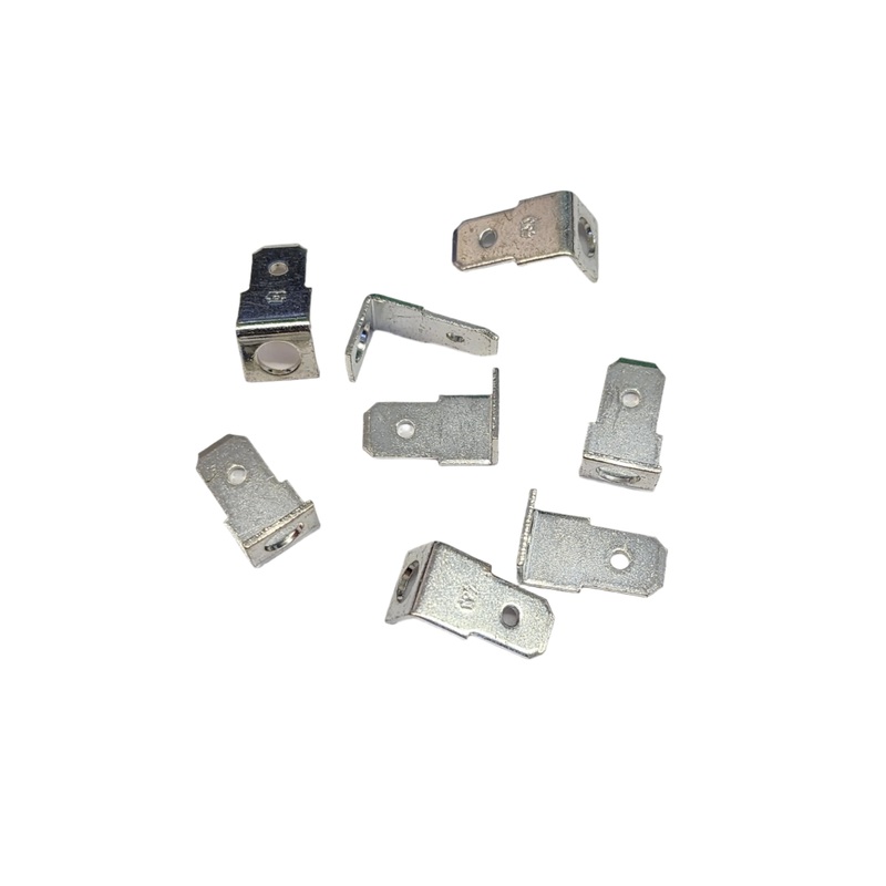 Noble 751D 22-18 Vinyl .250 MALE TAB 8 STD 90 DEG. 8pcs