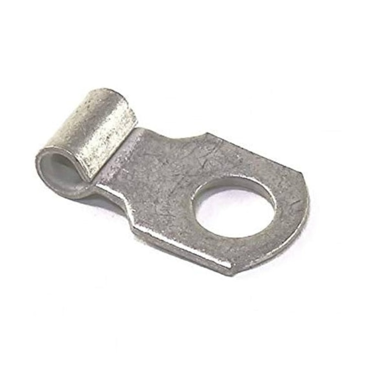 Noble 772M, 4pc #8 Flag Ring Non-Insulated Crimp Terminals for 22-18 AWG