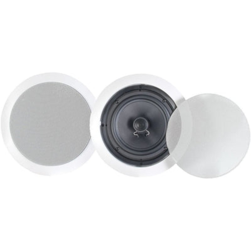 SC-802EPair Round 8″” woofer 3/4″ tweeter,