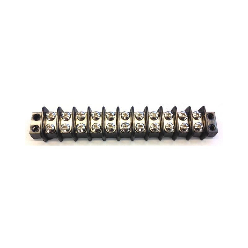 TRW Cinch/Beau 11-140, 11 Position Terminal Block Barrier, Strip 15A @ 250V AC