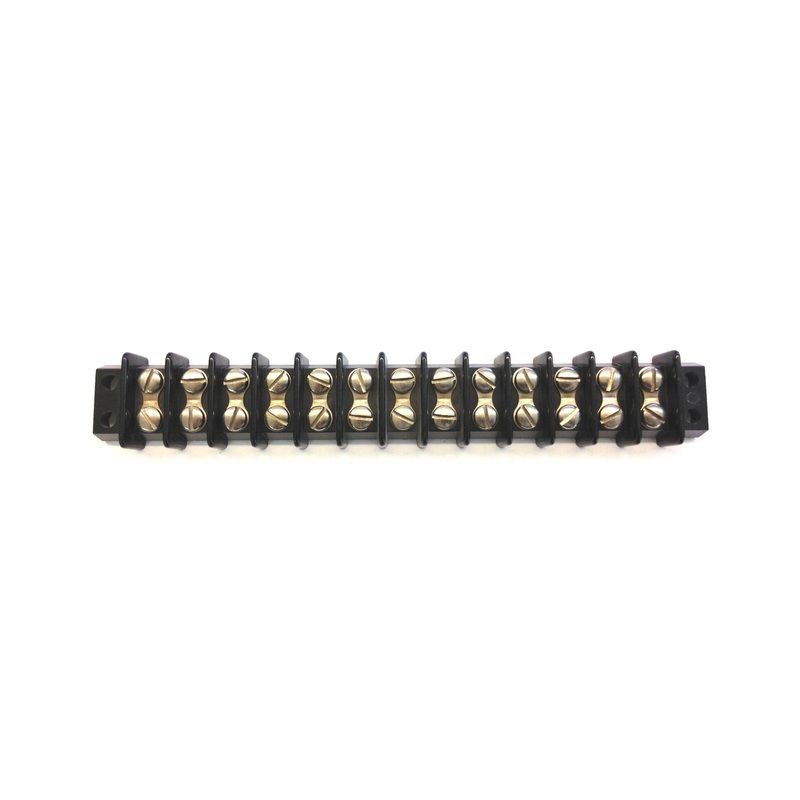 TRW Cinch/Beau 13-142, 13 Position Terminal Block Barrier, Strip 30A @ 250V AC