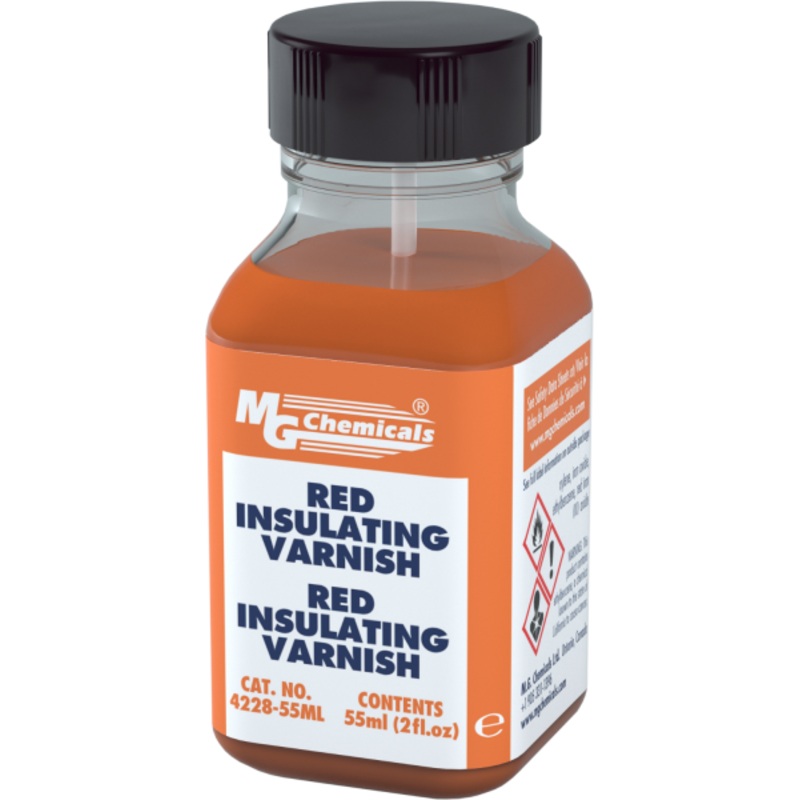 4228A-55ML, MG Chemicals Red Insulating Varnish 55ml 2oz