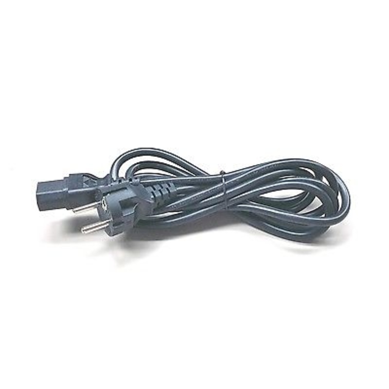 7′ IEC320 C13 to European CEE7/7 Power Cord ~ 18 AWG (1.0mm) 7ft (C5)
