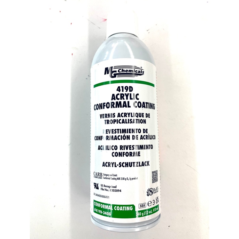 Acrylic lacquer Conformal Coating 340g 419D-340G