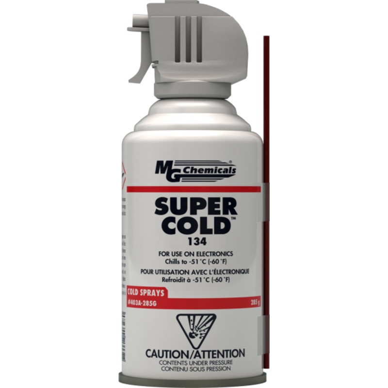 MG Chemicals # 403A-285G 134 Plus 10oz (Aero) Super Cold Spray