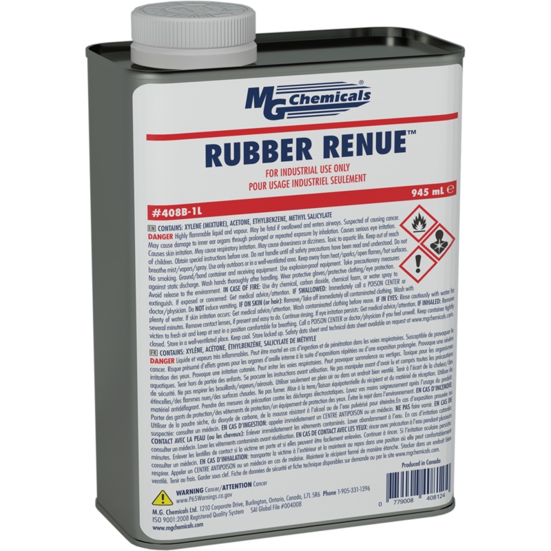 MG Chemicals 408C-1L Rubber Renue 945mL (33oz) Liquid