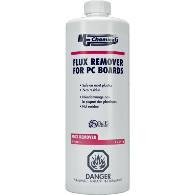 MG Chemicals # 4140-1L (33oz) Flux Remover – Plastic Safe