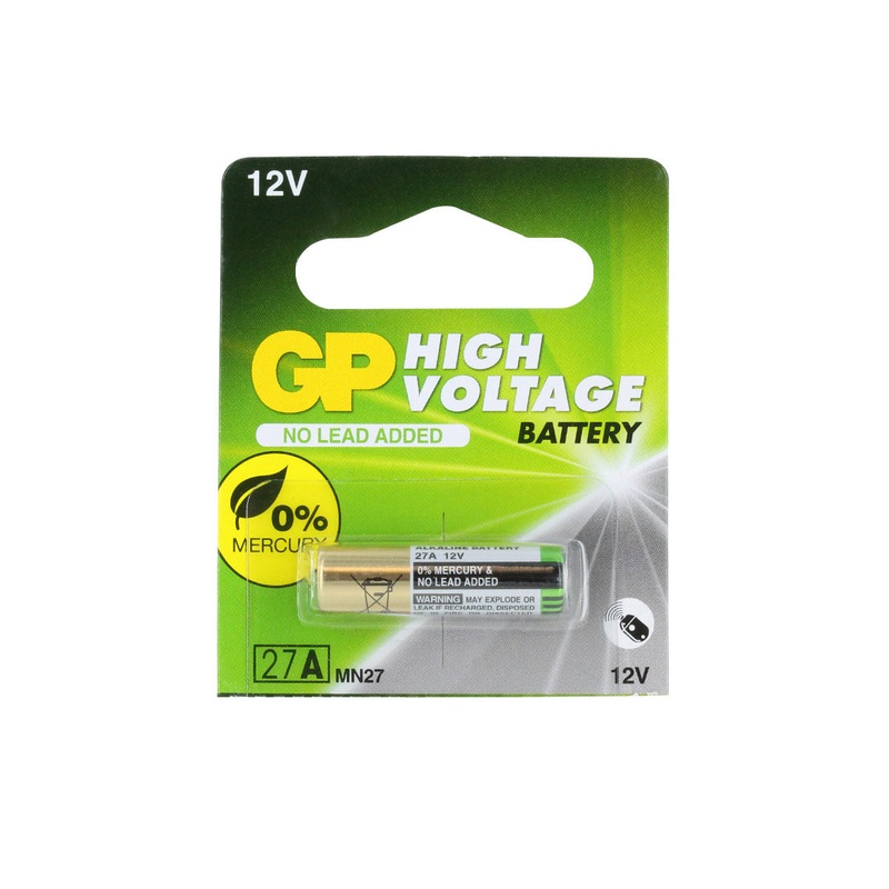 12V for Car & Security Alarms A27 Battery