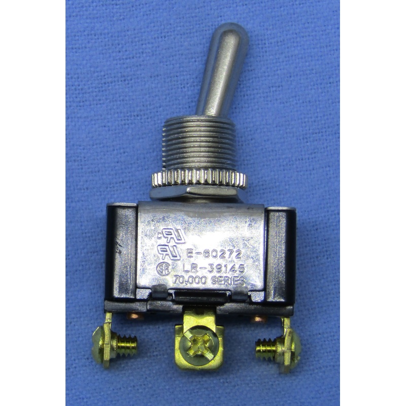 30-116, Philmore SPDT ON-(ON), Heavy Duty Bat Handle Toggle Switch 20A@125V AC