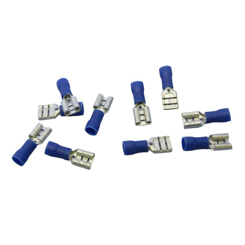 65-4545C, Philmore .250 Quick Slide Spade Female Tab 16-14 AWG 100pk