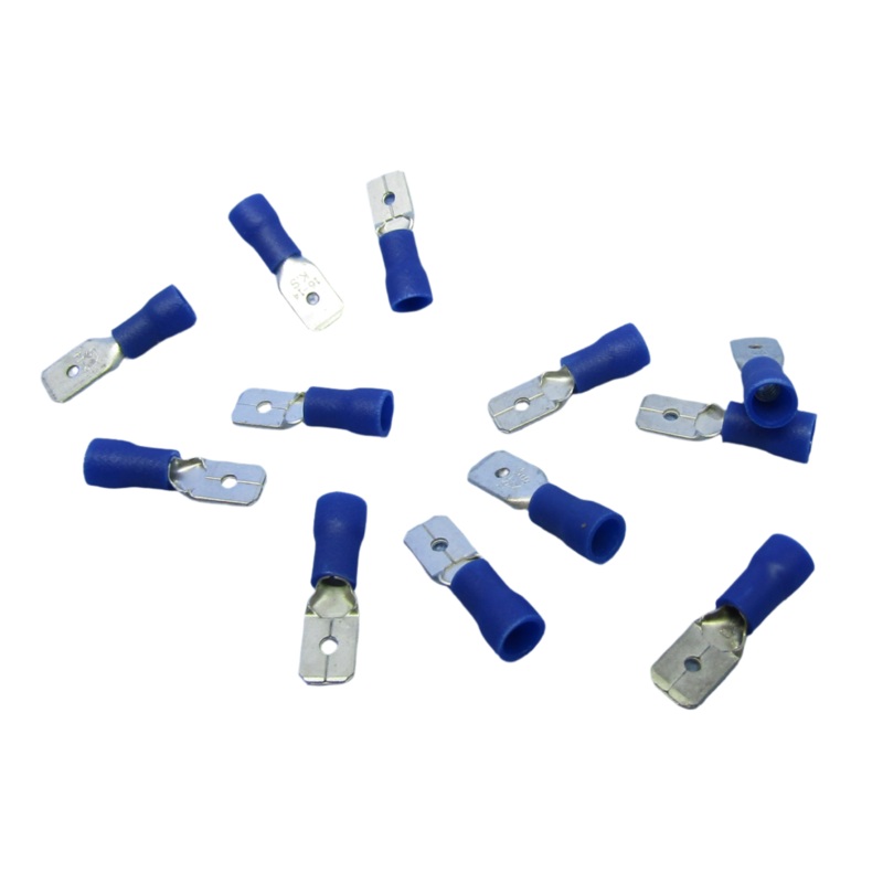 65-5545, Philmore .250 Quick Slide Spade Male Tab 16-14 AWG 15pk