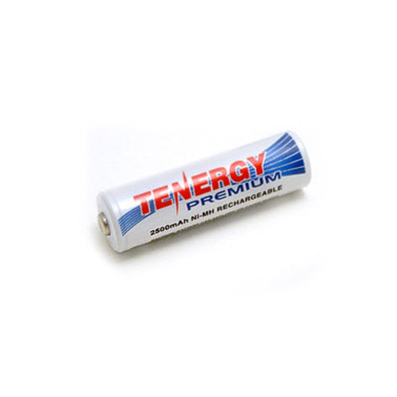 AA 2500mAh NiMH Battery 2pk 10320-2 Tenergy Nickle Metal Hydride