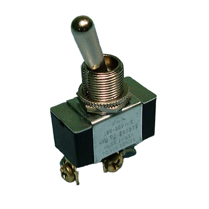 Philmore 30-020 SPST ON-OFF Standard Toggle Switch 20A@125V AC, 10A@277V AC