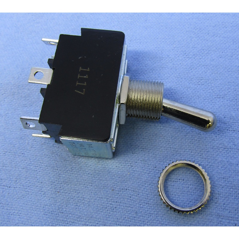 Philmore 30-052 DPDT ON-ON Heavy Duty Bat Handle Toggle Switch 20A@125V AC