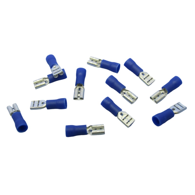 Philmore 65-4542C .187 Quick Slide Spade Female Tab 16-14 AWG 100pk