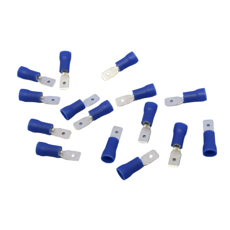 Philmore 65-5542 .187 Quick Slide Spade Male Tab 16-14 AWG 12pk
