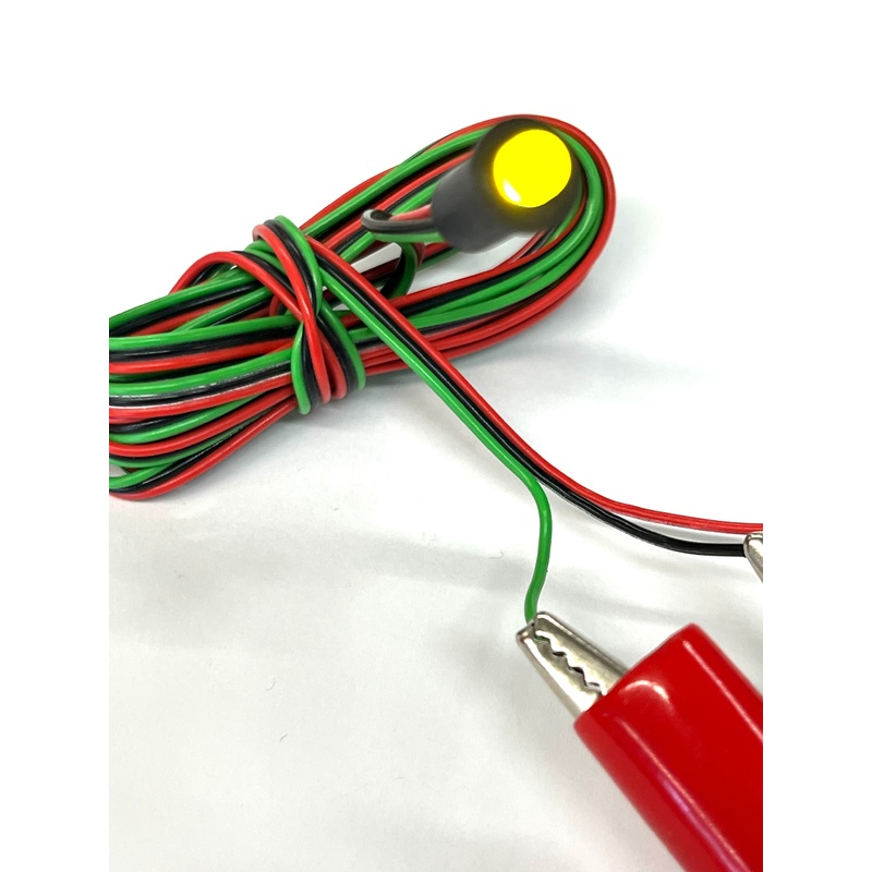 RG-LED 2 Color (Red, Green) 3V LED, 5ft Leads