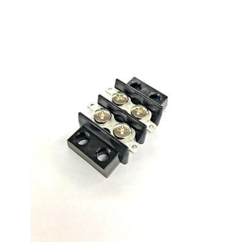 Sato Parts # ML-1765-2P 2 Position 15A Screw or Solder Terminal Block