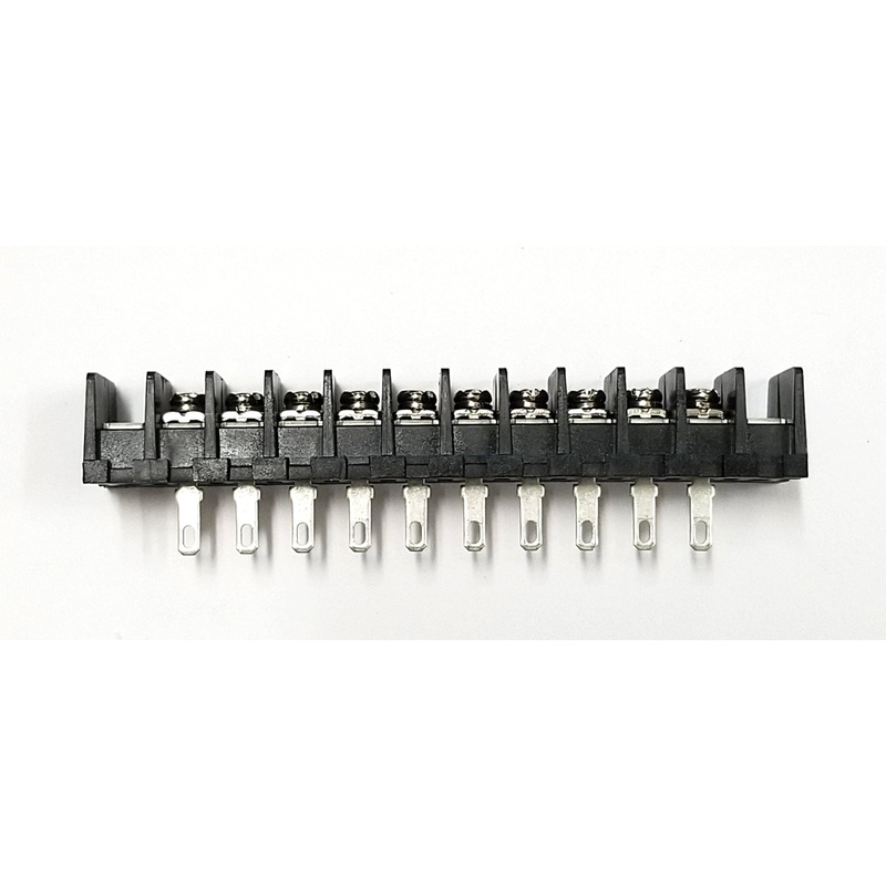 Sato Parts # ML-40-S1AXF-10P 10 Position Feed Through Terminal Block ~ 10A @ 250V