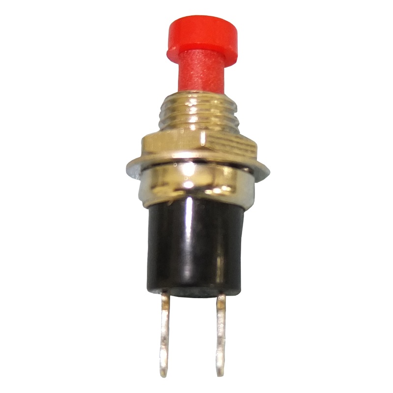 30-2289, Philmore SPST OFF-(ON) Momentary Red Push Button Switch 1A @ 125V AC 2PK