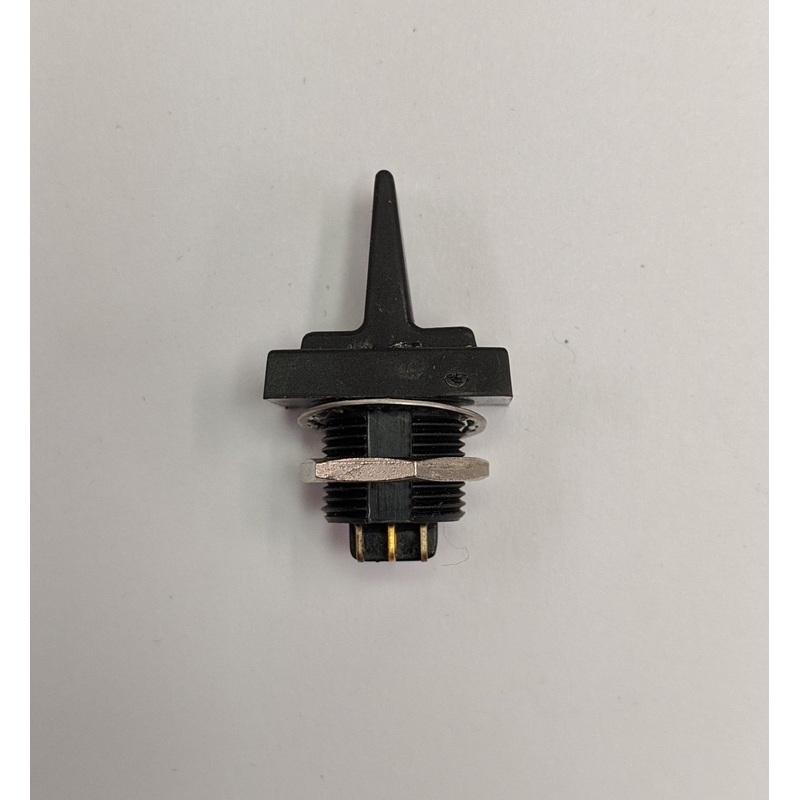 DPDT on off on 3A @125V Paddle TRD23P20WL Black